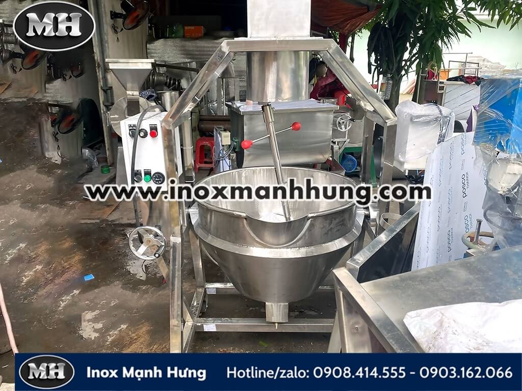 Chảo trộn gia vị công nghiệp 8