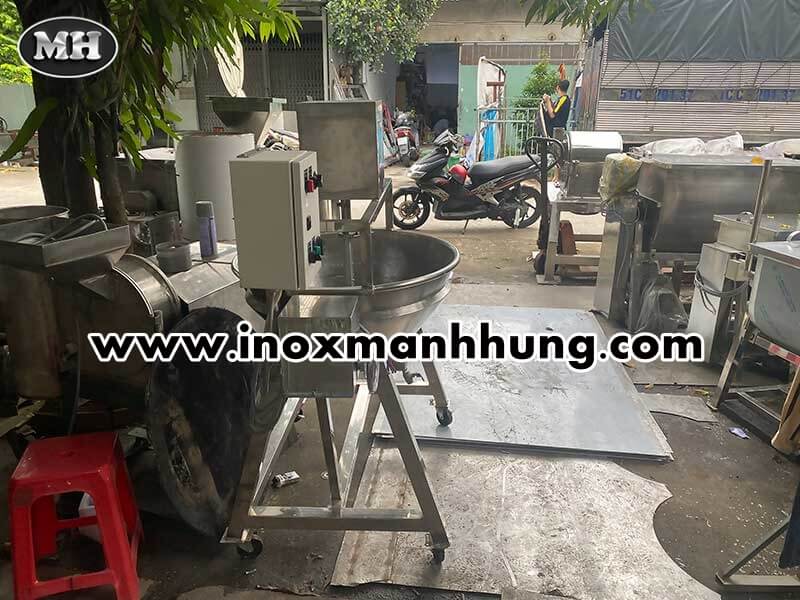 Chảo xào nhân 30l điện và gas