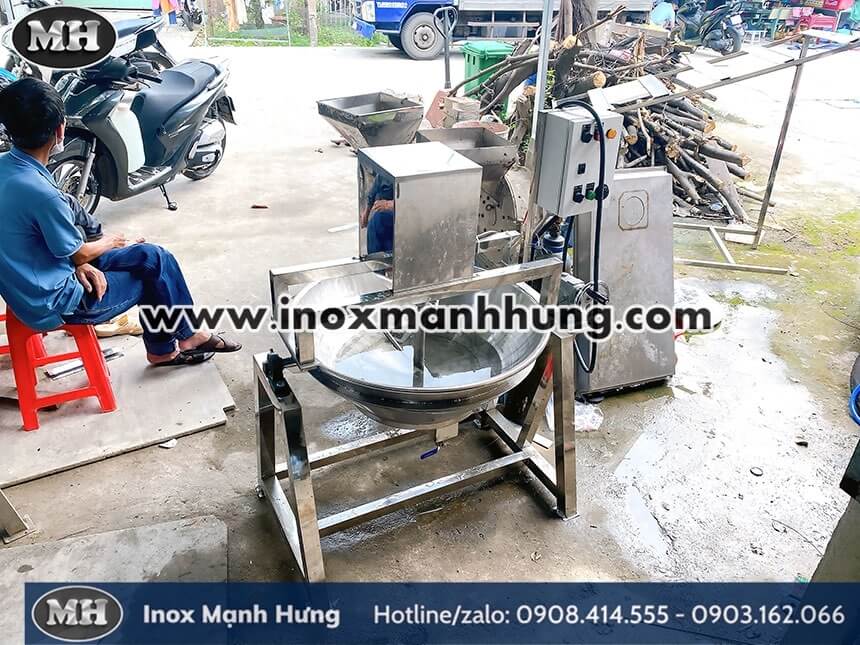 Chảo xào nhân cánh khuấy lệch tâm 3