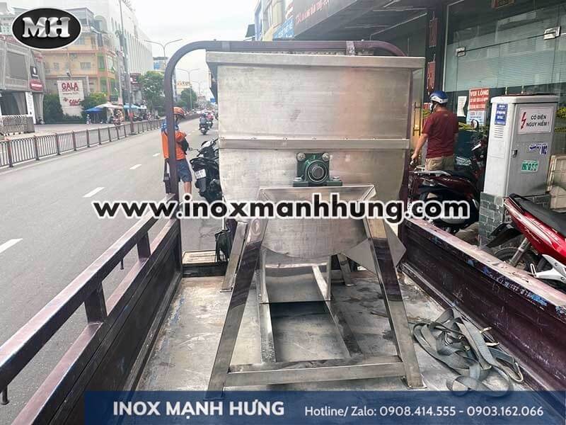 Máy trộn thịt 100kg công nghiệp nằm ngang 3