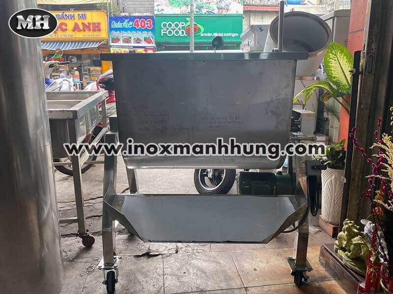 Máy trộn thịt làm nem chua nằm ngang 4