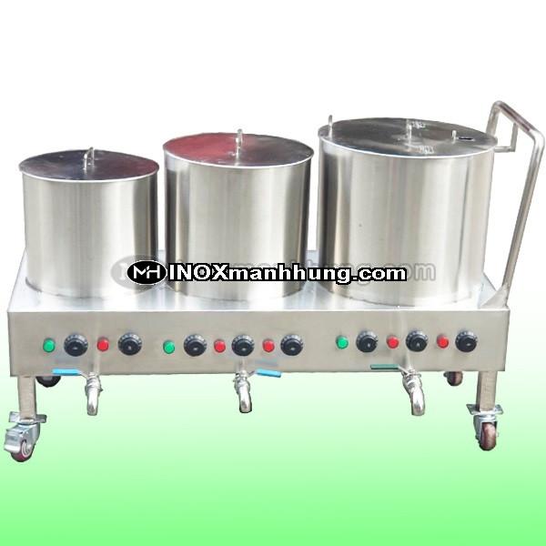 Bộ ba nồi nấu phở 20-80-120L điện 3