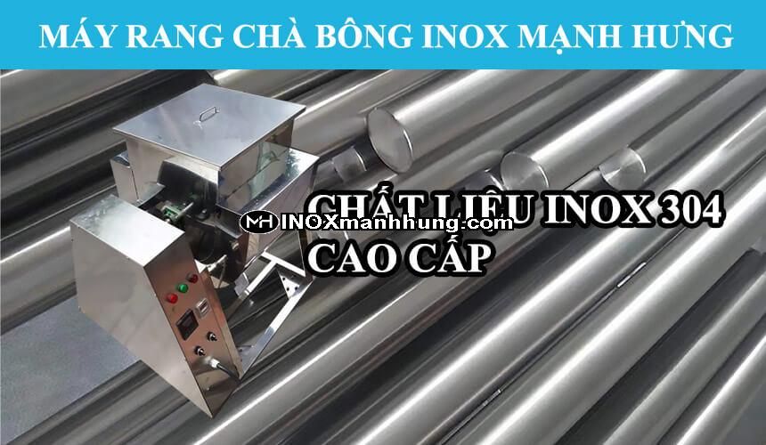 Máy rang chà bông 10kg