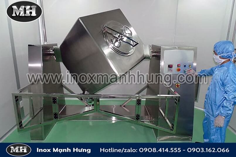 Máy trộn hình lập phương 30kg 1