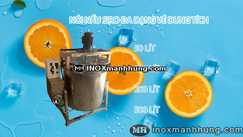 Nồi nấu nước đường có cánh khuấy