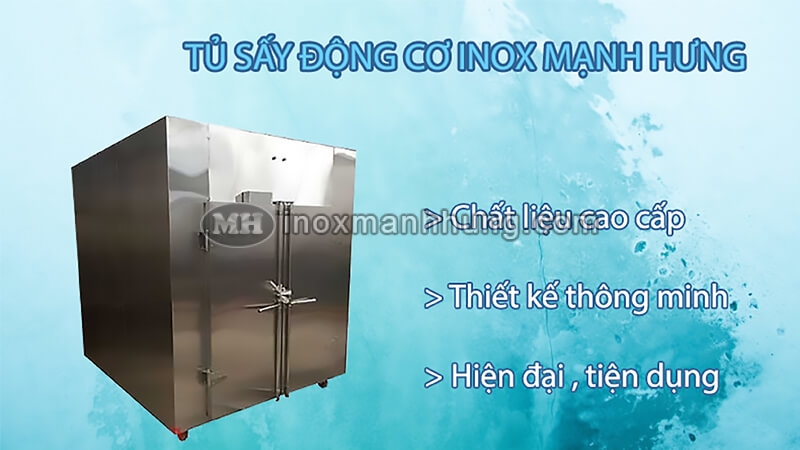 Máy sấy thực phẩm có ưu điểm gì ?