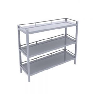 Kệ phẳng 3 tầng inox 304 posco