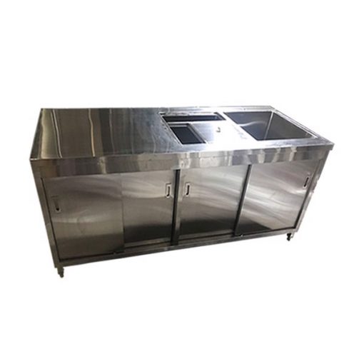 Quầy pha chế inox quán bar 5