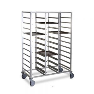 Xe đẩy khay cơm inox 304 posco